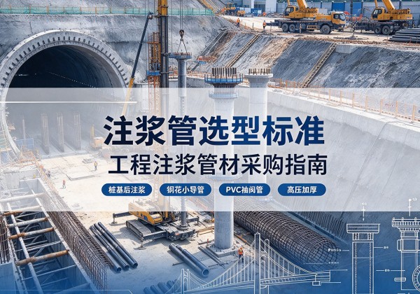 商城注浆管选型标准